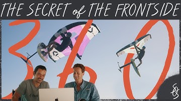 Windsurf Pro and Average Joe Break Down Wing Foil Moves | FRONTSIDE 360 | Secrets of the Send