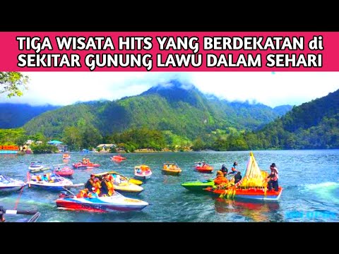 3 WISATA HITS di SEKITAR GUNUNG LAWU || TELAGA SARANGAN,MOJOSEMI, GROJOGAN SEWU TAWANGMANGU