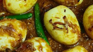 রাজকীয় স্বাদের ডিমের কোরমা || How To make dimer korma recipe || dimer shahi korma || ডিমের কোরমা ||