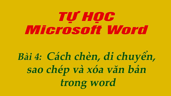 Cách di chuyển đoạn văn bản trong word năm 2024