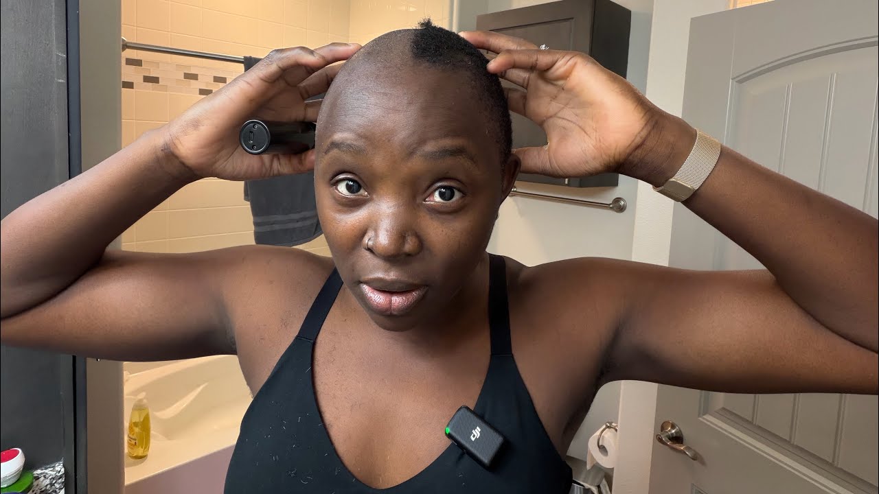Shaving My Head Myself|| How Does it turn out?