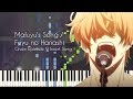 [FULL] Fuyu no Hanashi / Mafuyu&#39;s Song - Given Episode 9 Insert Song - Piano Arrangement [Synthesia]