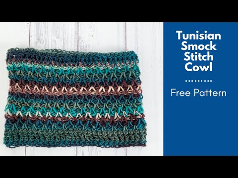 How to Crochet Tunisian Smock Stitch - Beginner Friendly Tutorial