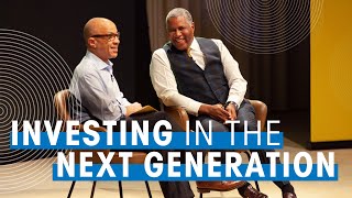 (Audio Described) Catalyzing the potential of our time, ft. Robert Smith &amp; Darren Walker