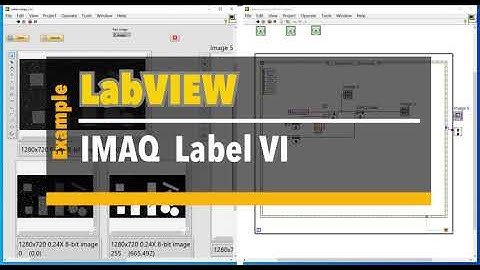 LabVIEW #EP3 IMAQ Label