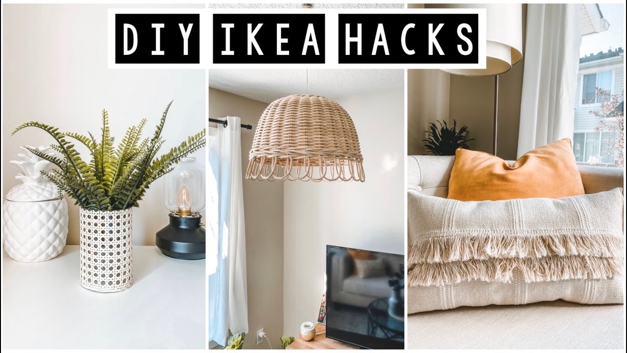 DIY IKEA HACKS - Easy and Affordable Home Decor for 2020 - YouTube