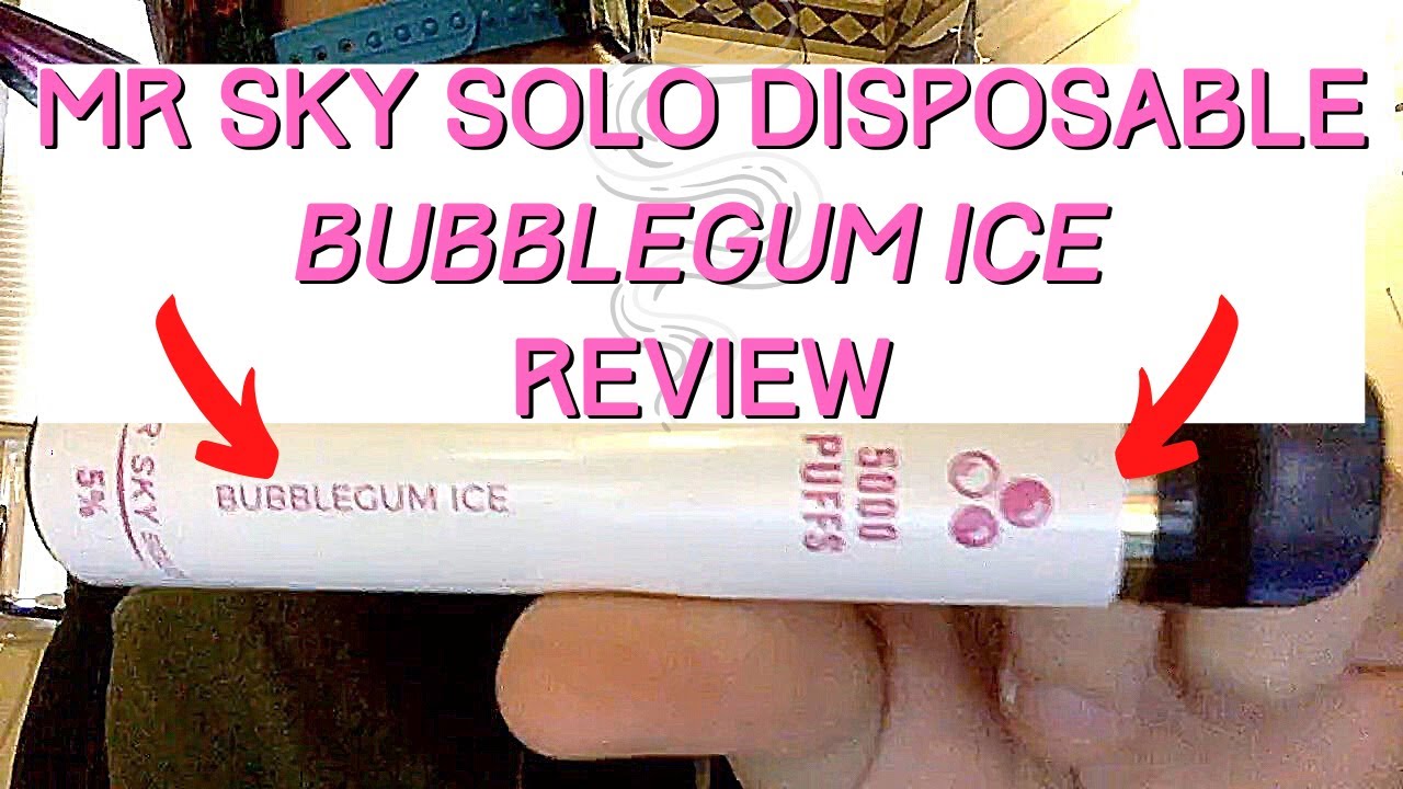 Mr Sky Solo Disposable Bubblegum Ice Review