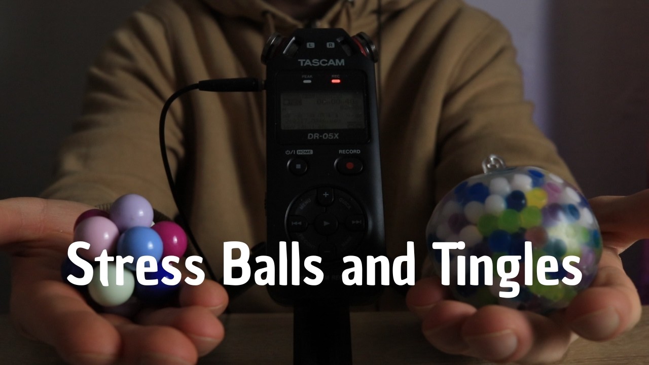 ASMR Stress Balls + Random Triggers (Very Relaxing)