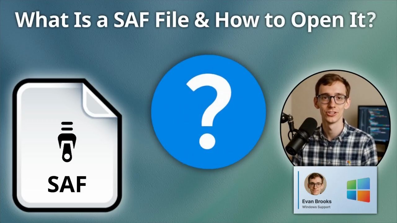 How to Open SAF Files (SecureZIP or 7-Zip) - YouTube
