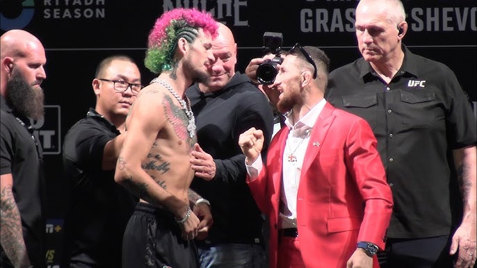 UFC 306 FACE-OFFS: Sean O'Malley vs Merab Dvalishvili - YouTube