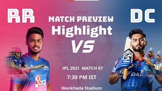 ||Delhi Daredevils vs Rajasthan royals 2021 ipl match Highlights #ipl2021 #highlights #rr #dd ||