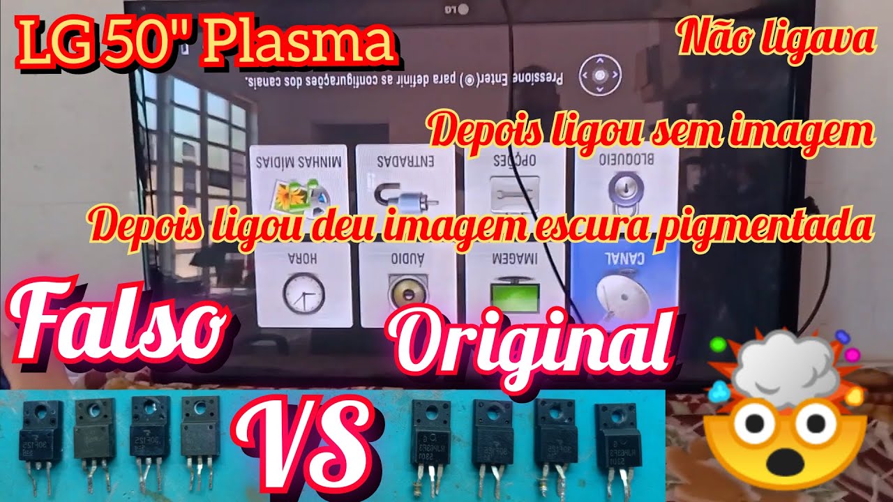 Guia Reparo TV LG Plasma LG 50 PSJ 250, PDF, Fusível (elétrico)