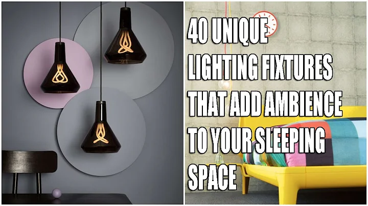40 Unique Lighting Fixtures That Add Ambience To Your Sleeping Space