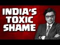 Toxic Arnab Goswami - now brings International Shame to India | Deshbhakt with Akash Banerjee