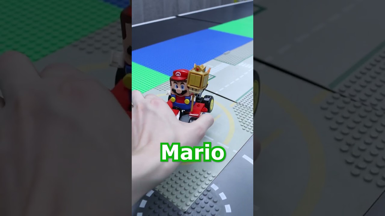Mario Kart World in LEGO