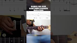 Banal Na Aso (Yano) outro solo cover with tabs #banalnaaso #yano #guitarintro #guitartabs
