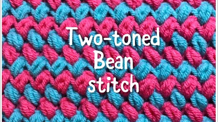 Learn the Multicolor Bean Stitch: Fast and Easy Crochet