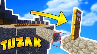 YENİ VİRAL TROLL TUZAK! - Minecraft TROLL SKYWARS!