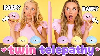 TWIN TELEPATHY DUMPLING CHALLENGE 🤭🤞🏼 *CHERRY BLOSSOM EDITION* #twins #challenge #dumplings #trend