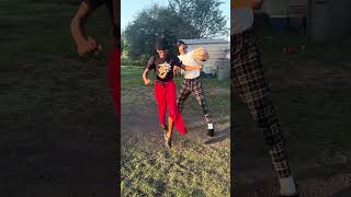 Basketball GRANPA Style Blindfolded