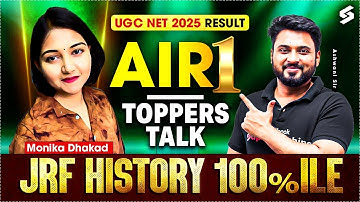 UGC NET History Topper