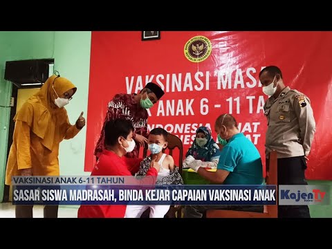 Sasar Siswa Madrasah, BINDA Jateng Kejar Capaian Vaksinasi Anak