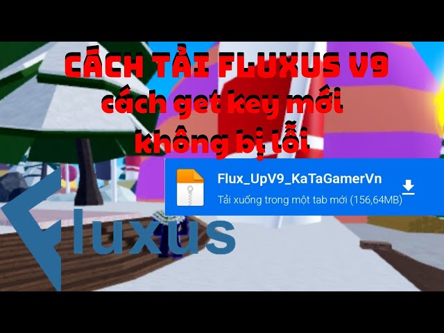 Blox Fruits 18 RACE V4 ] Cách Cài Client Fluxus V9 GET KEY Thành Công 100%  - BiliBili