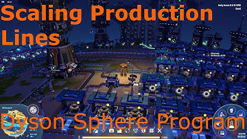 Building Scalable and Efficient Production Lines - Dyson Sphere Program