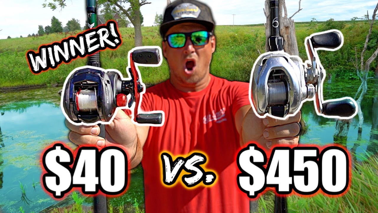 CHEAP $40 Baitcaster is BETTER than a $450 EXPENSIVE Baitcaster