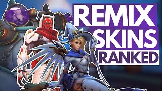 Ranking ALL Overwatch Anniversary Remix Skins from WORST to BEST | Discussion