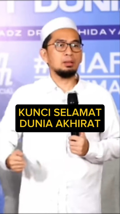 Kunci Selamat Dunia Akhirat - QS Ali Imran:102 | Ust. Adi Hidayat