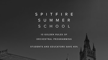 10 Golden Rules of Orchestral Programming with Christian Henson
