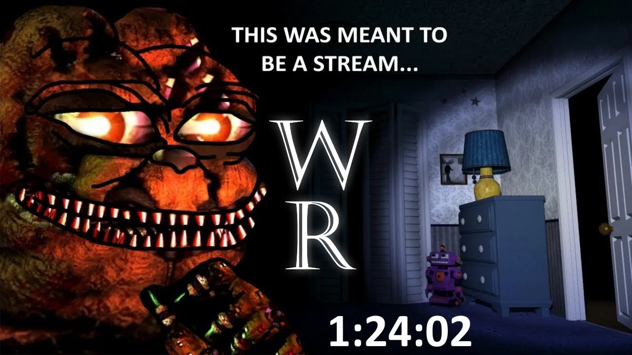 FNAF 4 WORLD RECORD: ANY % (31:37.61) 