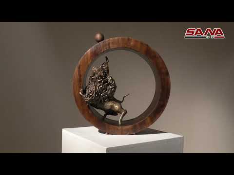 تكوينات رصينة تعالج فكرة البقاء في معرض النحات سامر روماني