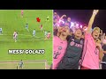 Inter Miami Fans Crazy Reactions to Messi