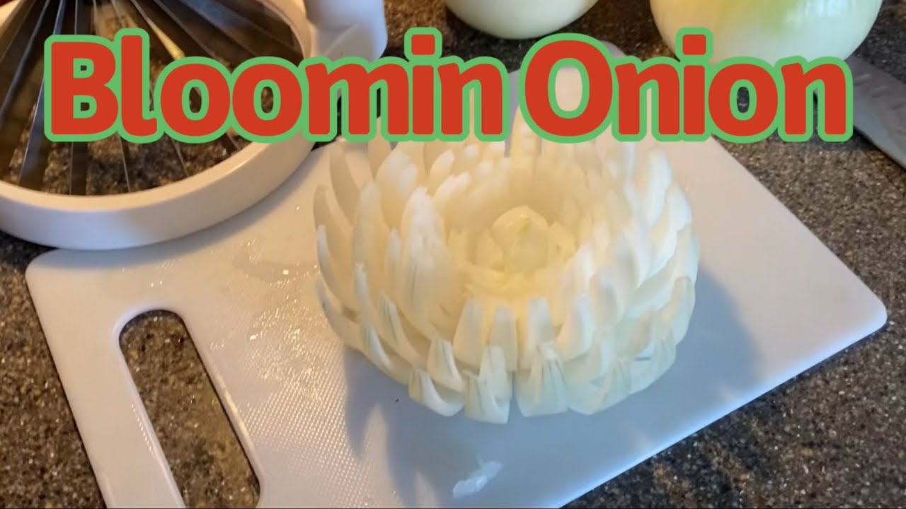 Very Good) Great American Steakhouse Onion Machine Blooming Onion Maker  Slicer