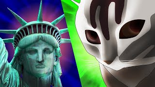 EO funny video 😂😂😂 | Chipi Chipi Chapa Chapa but Animated Cat vs Statue of Liberty