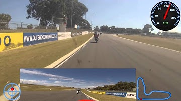 barbagallo onboard front and rear cameras
