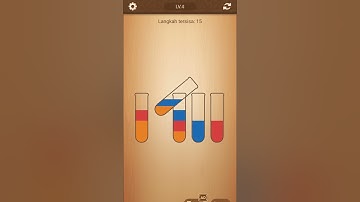 New Water Sort Puzzle Level 4 #games #color #forkids #gaming