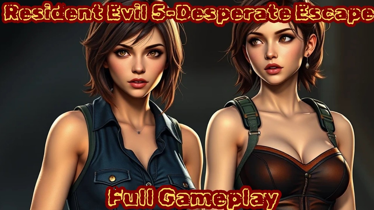 Resident Evil 5 Desperate Escape-Full Gameplay