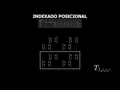 Tensor Slicing & Indexing: 1D to 5D | Indexado de Tensores (PyTorch Visualized)