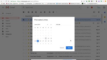 How and Why to Snooze an email in GMail