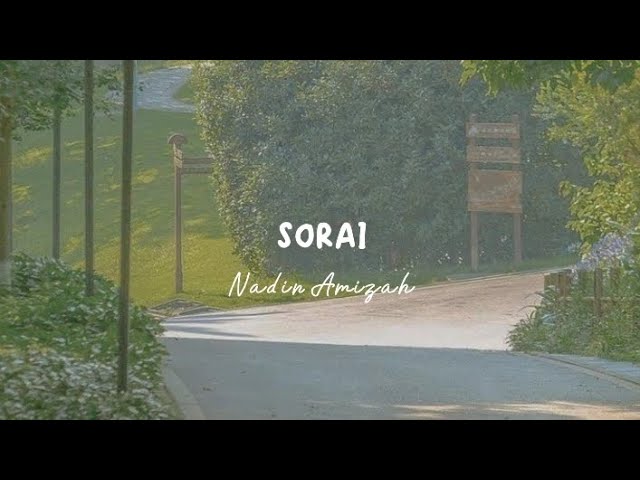 Sorai | Nadin Amizah | Lirik Lagu class=