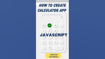 Calculator App | html css JavaScript