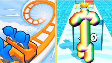 Runner Coaster vs Tall Man Run All Level Gameplay Android,iOS NEW APK UPDATE