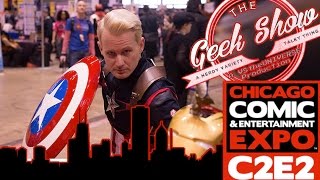 [The Geek Show @ C2E2 2016] Captain America is on #TeamBats?