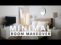 MINIMAL ROOM MAKEOVER 2021