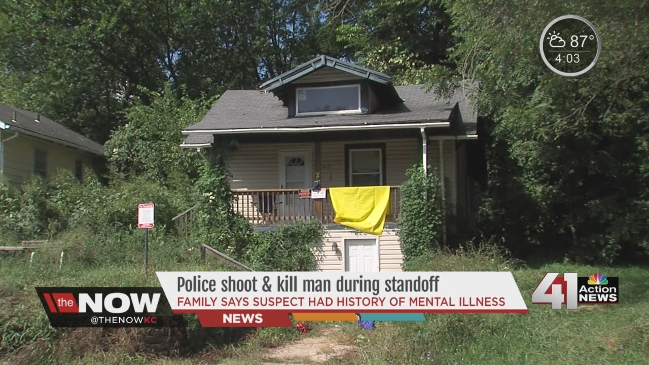 Man killed by police officer after standoff - YouTube