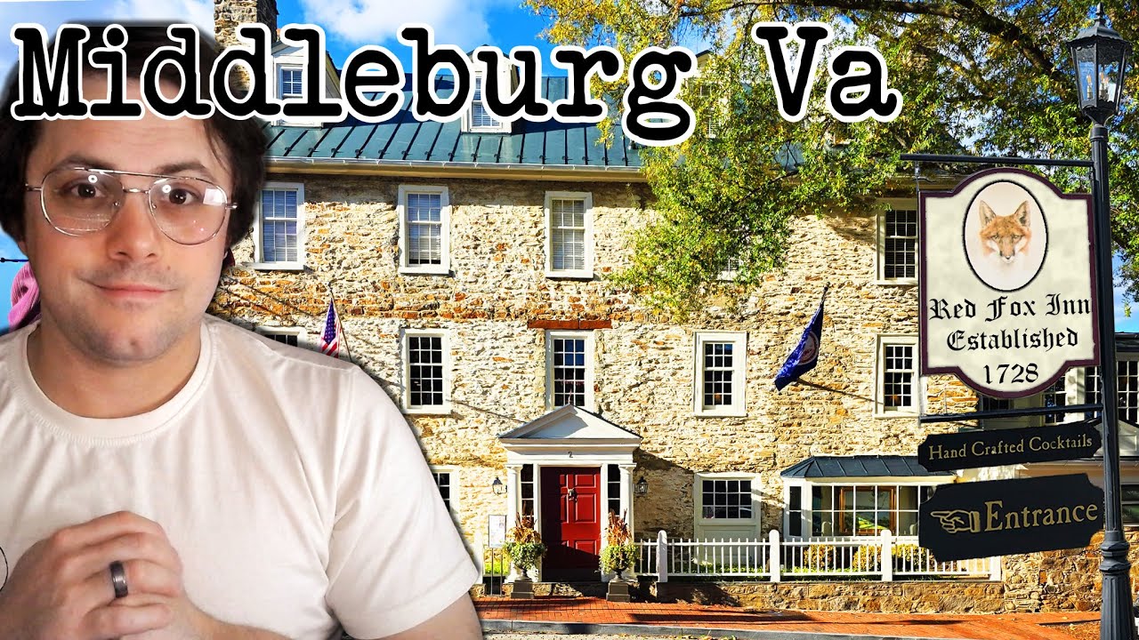 I stayed at the Oldest Inn in Virginia!| Middleburg & Leesburg  VA 
