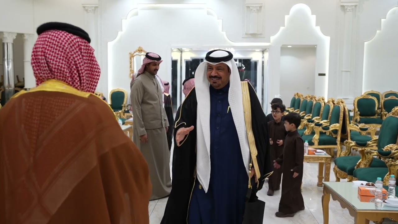 زواج الشاب بدر عواض الشيباني